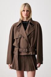 MM6 Maison Margiela trenci pentru femei cu lână 9BY2-KUDZ6L_88X (S52AM0361.M35436)