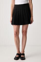 MM6 Maison Margiela fustă plisată cu amestec de lână 9BY2-SDDZKT_99X (S52MC0024.M35436)