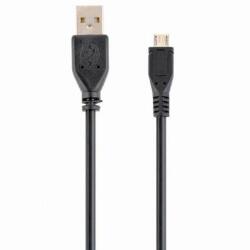 Gembird Cablu alimentare si date Gembird, USB 2.0 (T) la Micro-USB 2.0 (T), 0.5m, CCP-mUSB2-AMBM-0.5M (Negru) (CCPMUSB2AMBM0.5M)