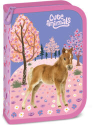 Ars Una Cute Animals-Horse (5526) 26 kihajtható töltött tolltartó (53575265)