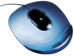 Esselte Covoraș pentru mouse, gel, ESSELTE „Crystal, albastru transparent Mouse pad