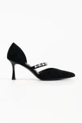 Karl Lagerfeld pantofi cu toc stiletto din piele Sienna 9BY2-OBDZGN_99X