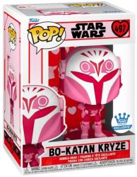 Funko Figurină bobble-head din vinil Funko Pop! Star Wars Bo-Katan Kryze #497 - Valentine's Figurina