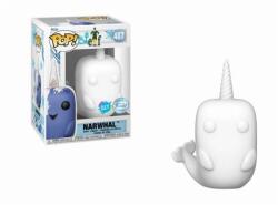 Funko Figurină din vinil Funko Pop! Elf - Narwhal (D. I. Y. ) - albă - Special Edition #487 Figurina