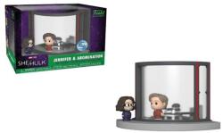 Funko Figurine din vinil Funko Pop! Mini Moments She-Hulk - Jennifer și Abomination Figurina