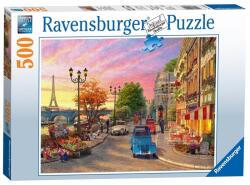  Puzzle Ravensburger A Paris Evening - 500 de piese (12000149) Puzzle