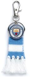  Accesoriu pentru rucsac The Carat Shop Manchester City FC - fular albastru și medalion cu logo (MCBH0002)