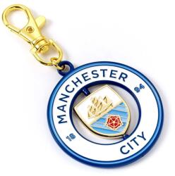 Carat Shop Accesoriu de agățat pentru rucsac The Carat Shop Manchester City FC cu logo rotativ (MCBH0001)