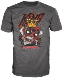 Funko Tricou Funko Pop! Tee Deadpool - King Deadpool - L