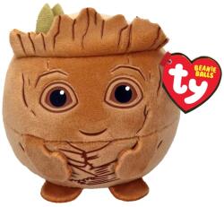 Jucărie de pluș TY Marvel Beanie Balls - Groot (1607-42563)