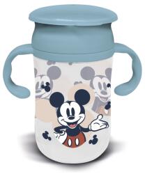 Stor Cană de antrenament cu capac Stor Disney Mickey Mouse Full of Smiles - 395 ml (13304)