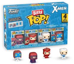 Funko Set de 4 figurine din vinil Funko Bitty Pop! X-Men - Magneto, Scarlet Witch, Quicksilver și Mystique (91390) Figurina