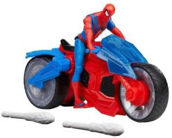Hasbro Set de joacă Hasbro Marvel Spider-Man Web Blast Cycle cu figurină (F6899) Figurina