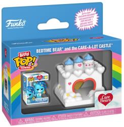 Funko Figurine din vinil Funko Bitty Pop! Towns Care Bears - Bedtime Bear și castelul Care-A-Lot Figurina