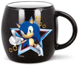 Stor Cană Stor Sonic the Hedgehog Globe - 385 ml, în cutie cadou
