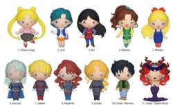  Monogram Sailor Moon 5. sorozat - 3D habfigura táskaklip, véletlenszerű motív (70665)