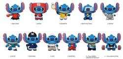  Monogram Disney Lilo & Stitch Stitch Sport 3D Foam Bag Clip táskára - meglepetés tasak (85790)