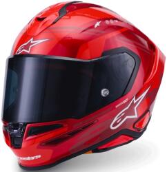 Alpinestars Cască integrală pentru motocicletă Alpinestars S-R7 A-Core roșu-alb (AIM140-2867)