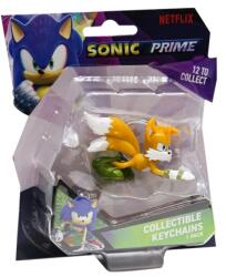  P. M. I. Sonic Prime figurás kulcstartó - 1 db, véletlenszerű figura (S1) (SON8010)