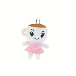  Giochi Preziosi Trudi Italian Brainrot Cappuccina Ballerina plüss kulcstartó - 10 cm (67813)