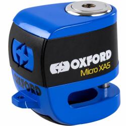 Oxford Blocator de frână cu disc Oxford Micro XA5 - Ediție limitată albastră (AIM005-587)