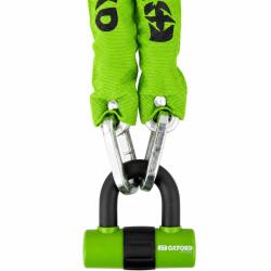 Oxford Lacăt de motocicletă Oxford HD - ediție limitată verde (AIM005-594)