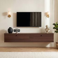 Hanah Home TV Stand Walnut Ligne 140 - Milano Walnut (8684284447946)