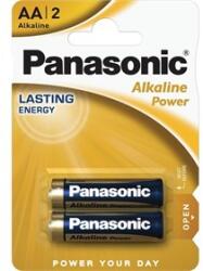 Panasonic Alkaline Power AA 1, 5V 2db (LR6APB/2BP)