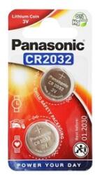 Panasonic CR2032 3V lítium gombelem 2db/csomag (CR-2032EL/2B)