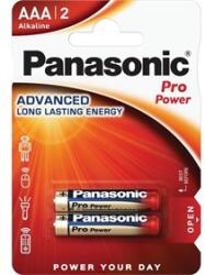 Panasonic Pro Power AAA 1, 5V 2db (LR03PPG/2BP)