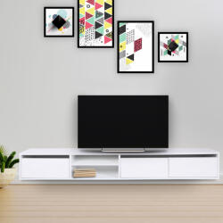 Hanah Home TV állvány fehér Dublin (811MDD3019)