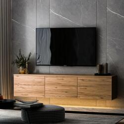 Hanah Home TV állvány Atlantic Pine neon világítással - Atlantic Pine (8683743528035)