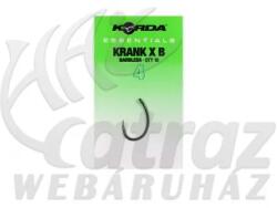 Korda Essentials Krank X Barbless - 4 - Pontyozó horog (KES022)