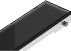 Mexen Flat MGB folyóka takaró 70 cm, fekete üveg (1026070)