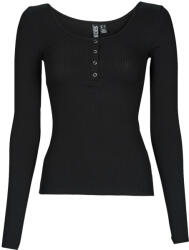 PIECES Pulovere Femei PCKITTE LS TOP Pieces Negru EU S