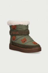 Donsje hócsizma gyerek Kitto Boots Bear - zöld 23