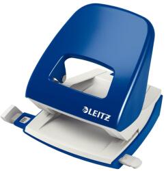 Leitz NeXXt Fém Lyukasztó 30 laphoz, Anschlagschiene Ütközőléccel, Ergonomikus Kialakítás, Kék
