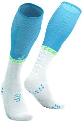 Compressport sport zokni Full Socks Oxygen - kék 35/38