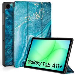 EasyAcc Samsung Galaxy Tab A11+ (SM-X230) 2025 / A9+ (SM-X210) 2023 11 colos tok, PU bőr védőtok állvánnyal, automata alvó/ébresztő funkcióv