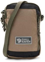 Fjällräven Vardag Pocket uniszex válltáska zöld-agyagbarna állítható pánttal 70-138 cm