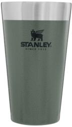STANLEY 1913 Adventure Stacking sörös bögre, rozsdamentes acél, vákuumszigetelt, mosogatógépben mosható, 473 ml, Hammertone Green