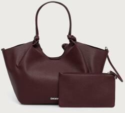 DKNY shopper női műbőr PAULA - burgundia Univerzális méret