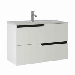 Fluminia Mobilier pentru lavoar incastrat Fluminia, Bari 80, alb mat (BARI82-WM-L)