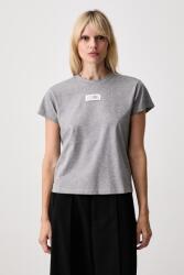 MM6 Maison Margiela női pamut póló - szürke L - answear - 66 990 Ft