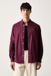 Barbour férfi pamut ing Harbourwall - piros XL