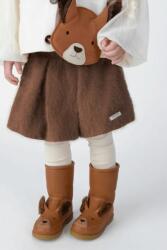 Donsje hócsizma gyerek bőr Wadudu Exclusive Boots Fluffy Squirrel - barna 33
