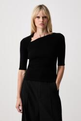 MM6 Maison Margiela női t-shirt gyapjú hozzáadásával - fekete L