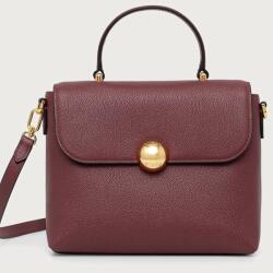 Furla női bőr bőrönd Moonlight S Top Handle - burgundia Univerzális méret