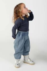 Donsje baggy nadrág gyerek pamut Juma Trousers - kék 128