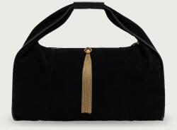 TWINSET hobo táska női velúrbőr - fekete Univerzális méret - answear - 140 990 Ft